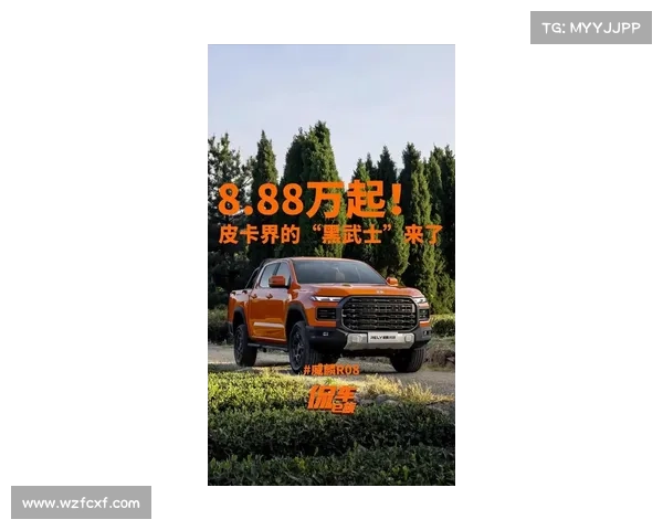 中国皮卡“黑马”出现:上半年在海外卖出26988辆,售价超30万元 中国皮卡“黑马”出现:上半年在海外卖出26988辆,售价超30万元